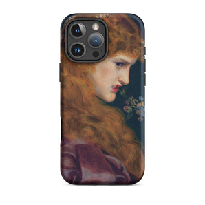 Love’s Shadow - Frederick Sandys Iphone Case, 16 Pro Max / Matte, Phone Case Painting Woman