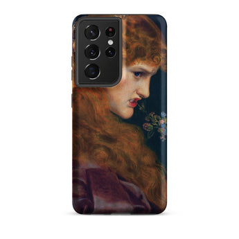 Love’s Shadow - Frederick Sandys Phone Case, Samsung Galaxy S21 Ultra / Matte, Mobile Cases, Toby Leon