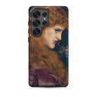 Love’s Shadow Frederick Sandys Samsung Case, Galaxy S25 Ultra / Matte, Smartphone Pre Raphaelite Portrait Case