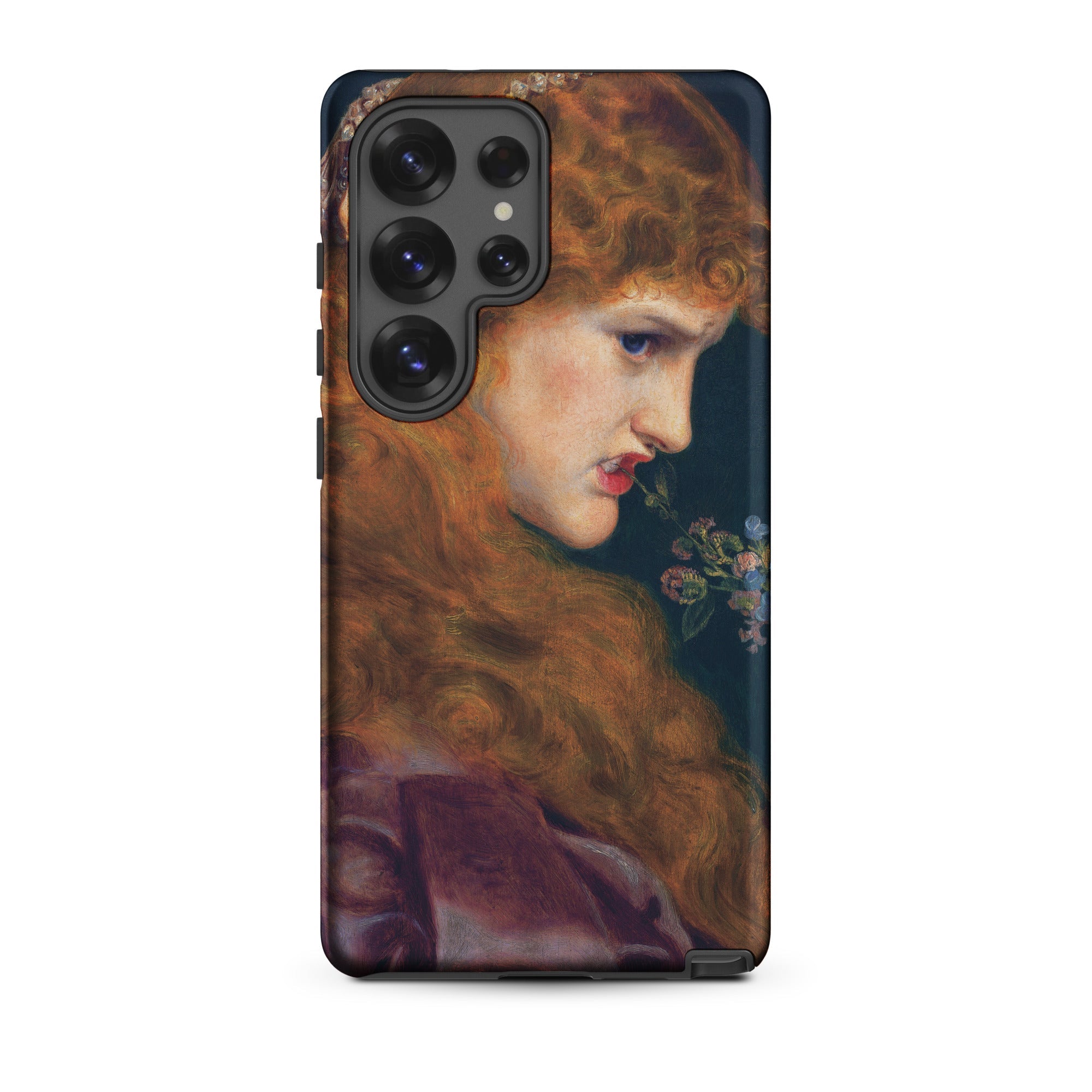 Love’s Shadow Frederick Sandys Samsung Case, Galaxy S25 Ultra / Matte, Smartphone Pre Raphaelite Portrait Case
