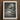 Framed Black White Print Winged Demon Stormy Clouds Gustave Dore Art, Night Uncoils, Feathers Hardening