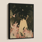 Lucius - Cute Devil Child Framed Canvas, Framed Dark Fantasy Art Print