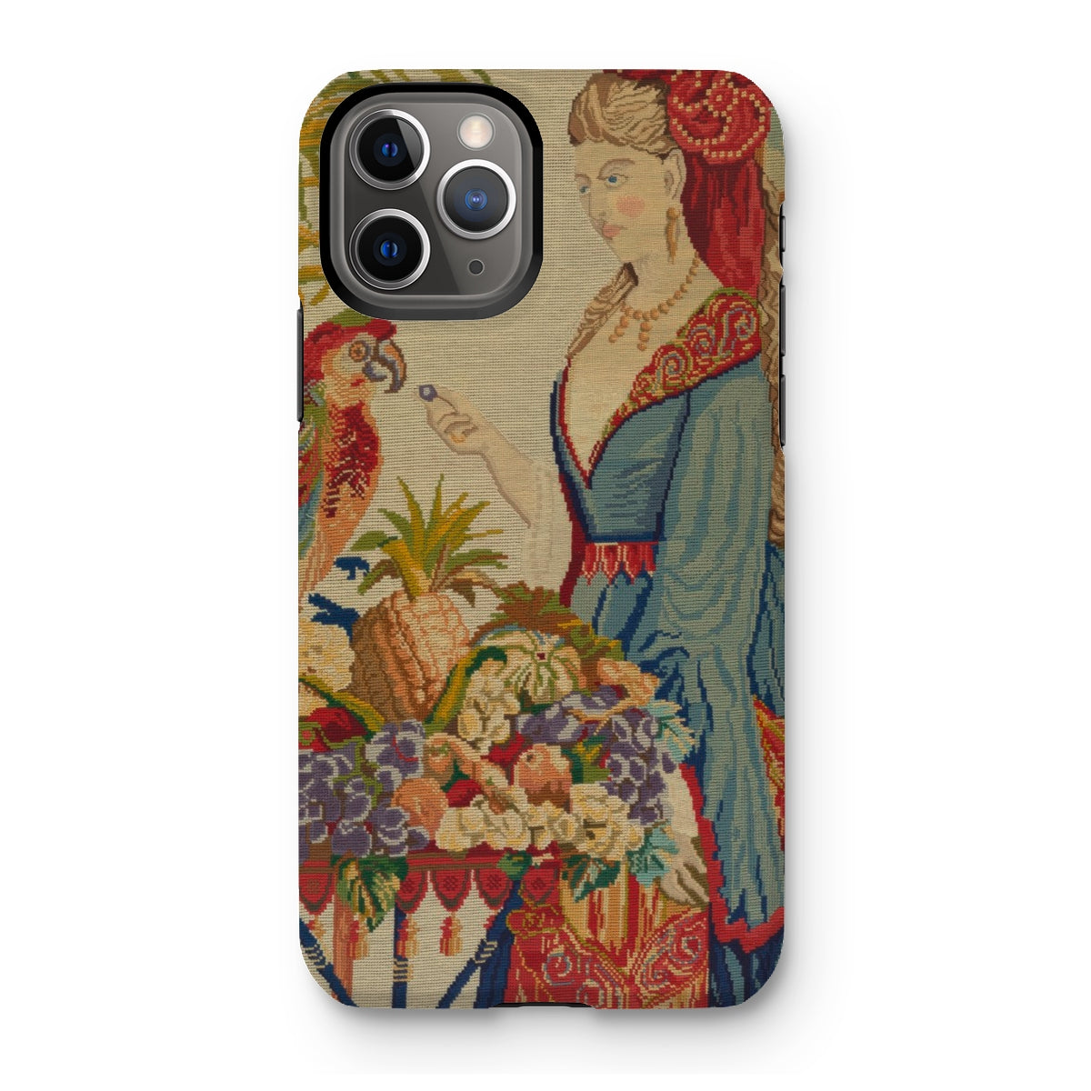 Lunch Break - Berlin Wool Work Iphone Case, 11 Pro / Matte, Tapestry-style Phone Case