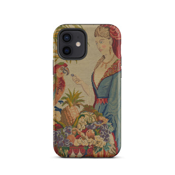Lunch Break - Berlin Wool Work Iphone Case, 12 / Matte, Tapestry-style Phone Case