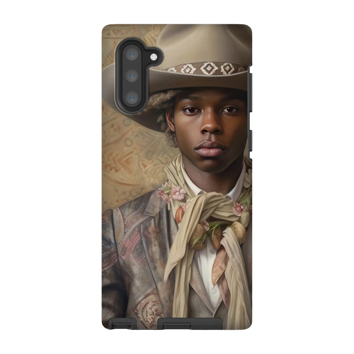 Lysander The Gay Cowboy - Dandy Gay Men Art Phone Case - Samsung Galaxy Note 10 / Matte - Mobile Phone Cases