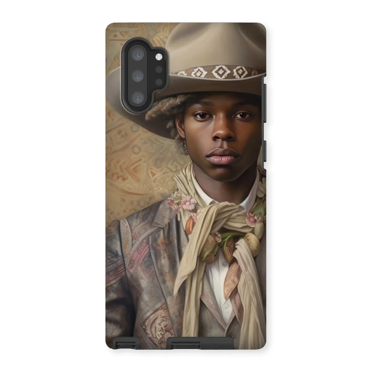 Lysander The Gay Cowboy - Dandy Gay Men Art Phone Case - Samsung Galaxy Note 10p / Matte - Mobile Phone Cases