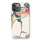 Macaw - Numata Kashu Meiji Bird Art Iphone Case, 11 Pro / Matte, Iphone Case Colorful Bird Illustration Traditional Asian Painting