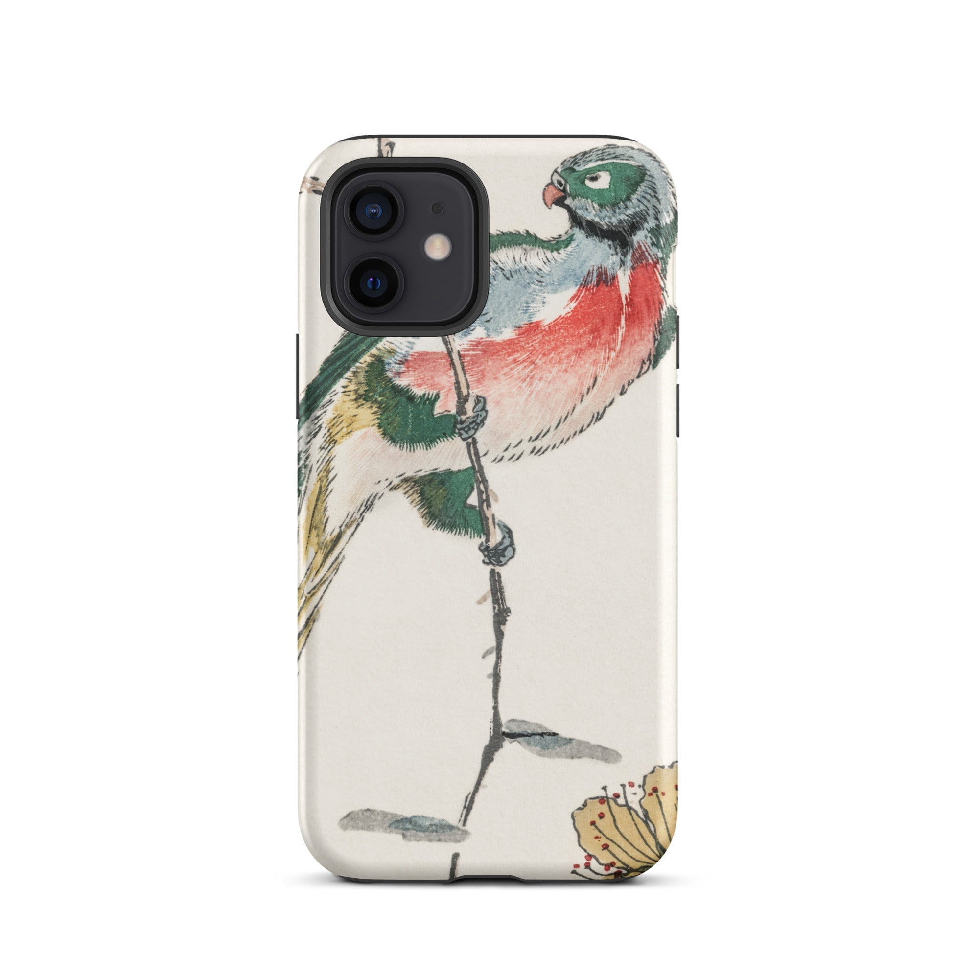 Macaw Numata Kashu Meiji Bird Art Iphone Case, 12 / Matte, Bird Themed Phone Case