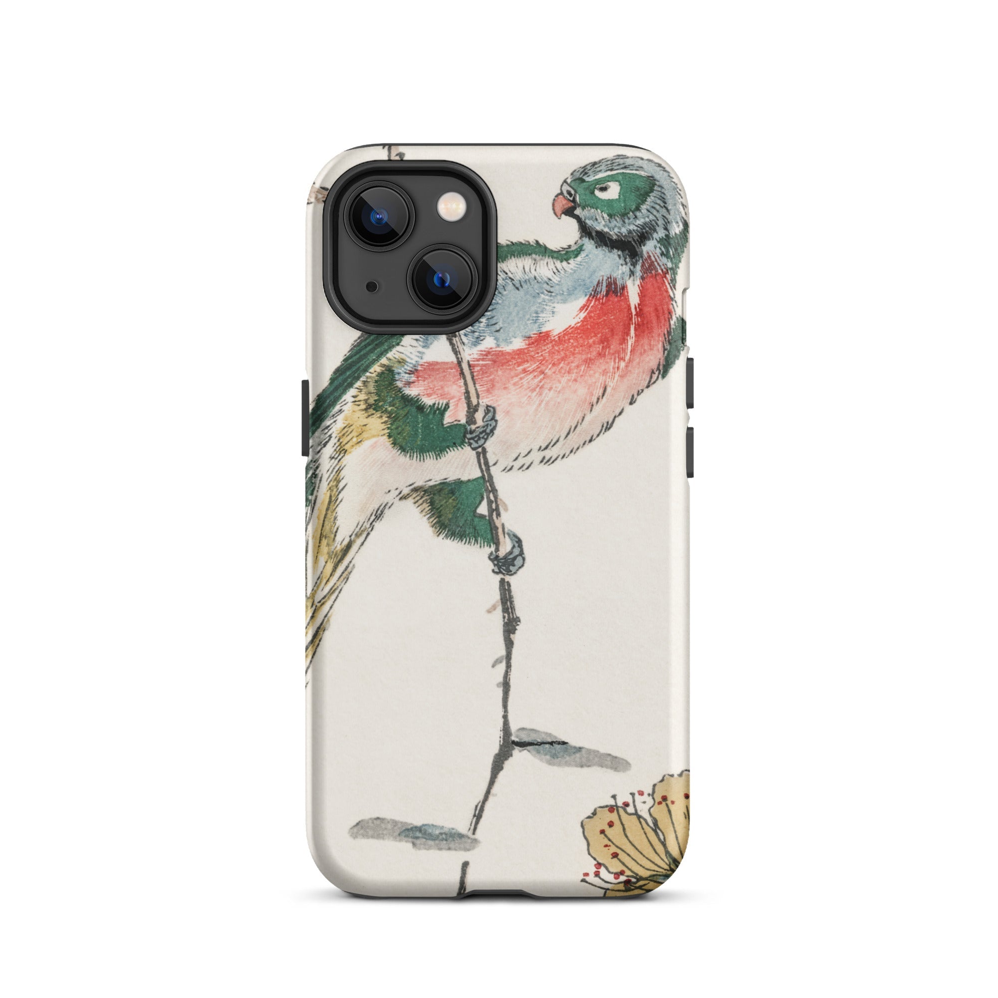 Macaw Numata Kashu Meiji Bird Art Iphone Case, 13 / Matte, Bird Themed Phone Case