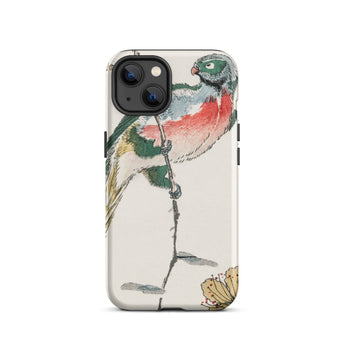 Macaw - Numata Kashu Meiji Bird Art Iphone Case, 13 / Matte, Bird-themed Phone Case