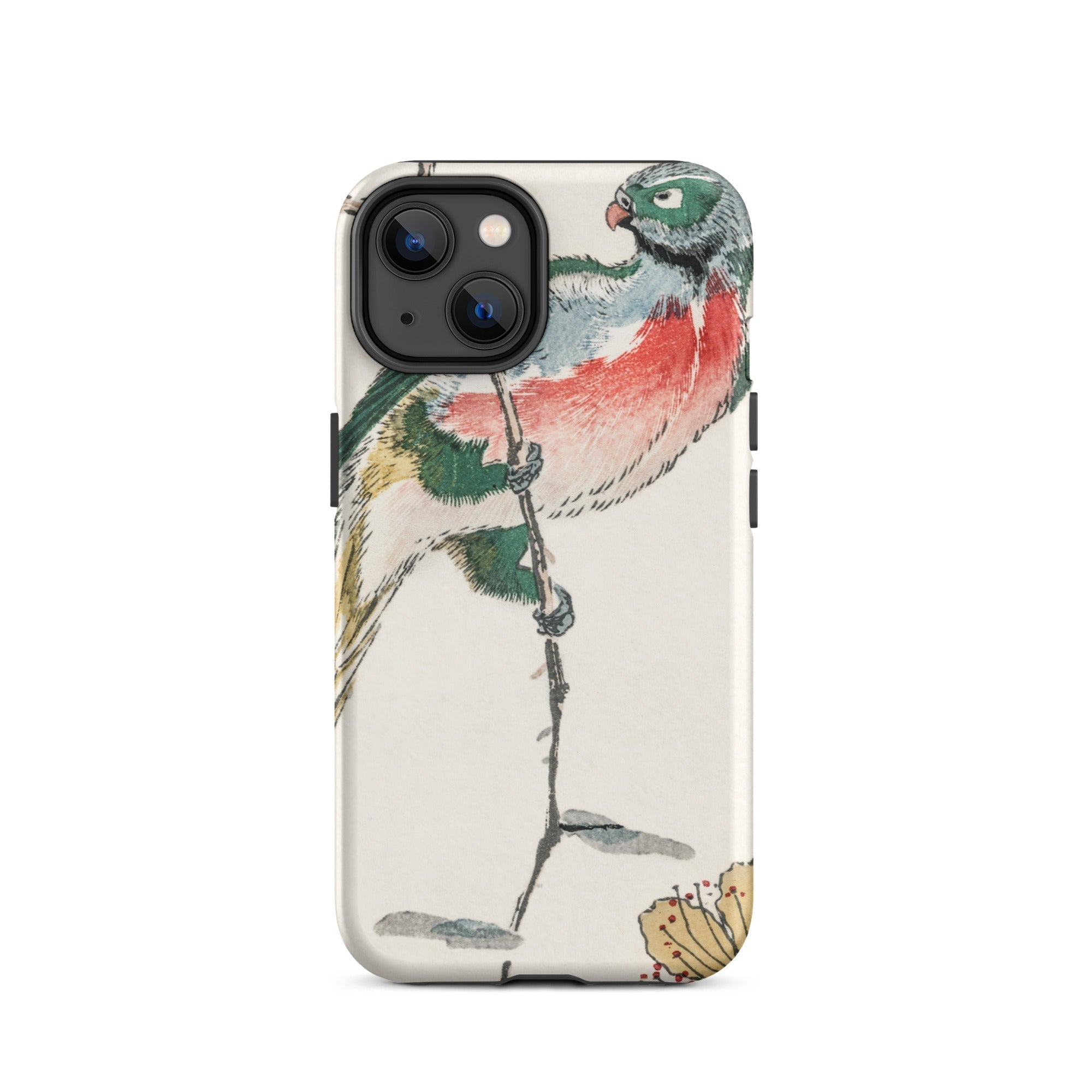 Macaw Numata Kashu Meiji Bird Art Iphone Case, 14 / Matte, Bird Themed Iphone Case