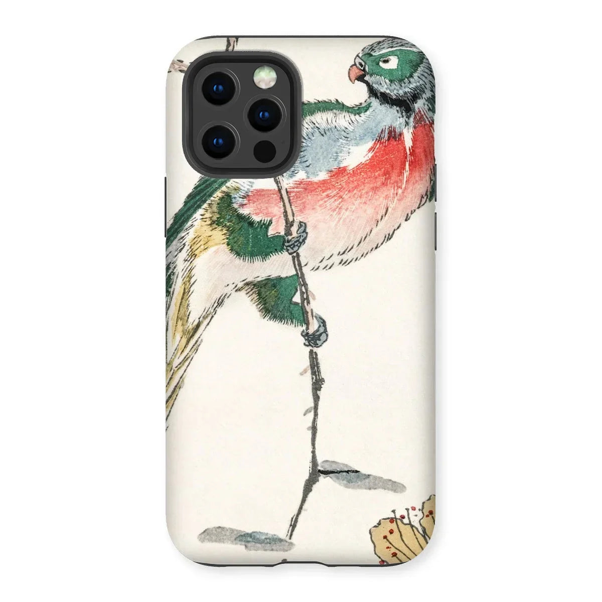 Macaw - Numata Kashu Meiji Bird Art Iphone Case - 12 Pro / Matte