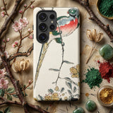 Macaw - Numata Kashu Meiji Bird Art Phone Case, Mobile Cases, Toby Leon