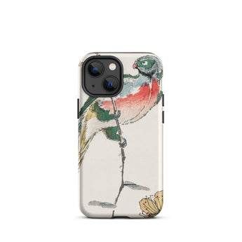 Macaw - Numata Kashu Meiji Bird Art Phone Case Iphone 13 Mini / Matte Bird-themed Phone Case Numata Kashu, Japanese Meiji Bird, Vibrant