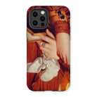 Madame Marcotte - Jean Auguste Dominique Ingres Iphone Case, 12 Pro / Matte, Phone Case Painting Hands Box