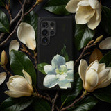 Magnolia - Charles Walter Stetson Phone Case Black Phone Case Delicate Watercolor-style Magnolia Flower Design Stetson’s Magnolia,