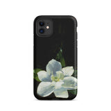 Magnolia - Charles Walter Stetson Phone Case Iphone 11 / Matte Black Phone Case Painted White Magnolia Flower Green Stetson’s Magnolia,