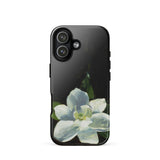 Magnolia - Charles Walter Stetson Phone Case Iphone 17 / Gloss Black Phone Case Painted White Magnolia Flower Green Stetson’s Magnolia,