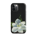 Magnolia - Charles Walter Stetson Phone Case Iphone 12 Pro Max / Gloss Black Phone Case Painted White Magnolia Flower Green Stetson’s