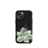 Magnolia - Charles Walter Stetson Phone Case Iphone 13 Mini / Matte Black Phone Case Painted White Magnolia Flower Green Stetson’s