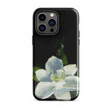 Magnolia - Charles Walter Stetson Phone Case Iphone 14 Pro Max / Gloss Black Phone Case Painted White Magnolia Flower Green Stetson’s