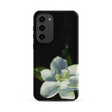 Magnolia - Charles Walter Stetson Phone Case Samsung Galaxy S23 Plus / Matte Black Phone Case Painted White Magnolia Flower Green Stetson’s