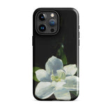 Magnolia - Charles Walter Stetson Phone Case Iphone 15 Pro Max / Gloss Black Phone Case Painted White Magnolia Flower Green Stetson’s