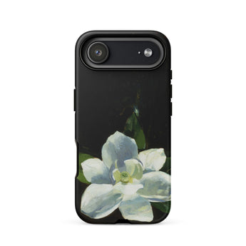 Magnolia - Charles Walter Stetson Phone Case Iphone 17 Air / Matte Black Phone Case Painted White Magnolia Flower Green Stetson’s Magnolia,