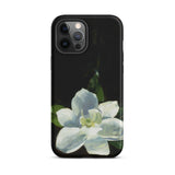 Magnolia - Charles Walter Stetson Phone Case Iphone 12 Pro Max / Matte Black Phone Case Painted White Magnolia Flower Green Stetson’s