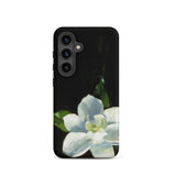 Magnolia - Charles Walter Stetson Phone Case Samsung Galaxy S24 / Matte Black Phone Case Painted White Flower Green Leaves Stetson’s