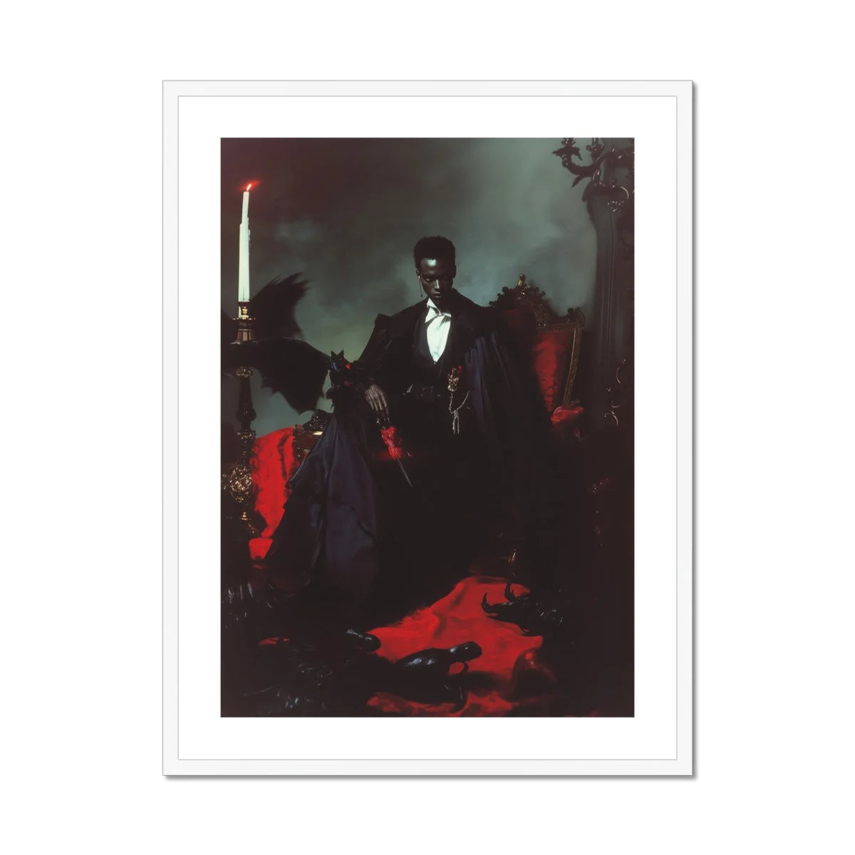 Maharet - Gay Black Vampire Art Print Posters Prints & Visual Artwork