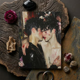 Makeup - Neo-baroque Gay Male Couple Art Print / Canvas Rectangular Two Men Intimate Embrace Adorned, Prints