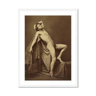 Male Figure in Repose - Gaudenzio Marconi Fine Art Print, Framed Nude Male Figure