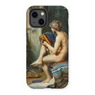 Male Nude with Accordion - Julien Renevier Iphone Case, 13 / Matte, Iphone Case Classical Nude Painting