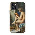 Male Nude with Accordion - Julien Renevier Iphone Case 12 Pro / Matte Mobile Phone Cases