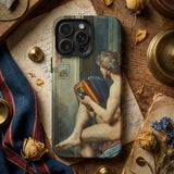 Male Nude with Accordion - Julien Renevier Iphone Case, Mobile Phone Cases, Toby Leon