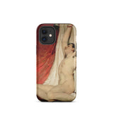 Male Nude Arms Upstretched - William Etty Iphone Case, 12 Mini / Matte, Artistic Phone Case