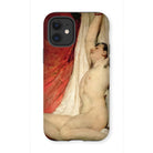 Male Nude Arms Upstretched - William Etty Iphone Case, 12 Mini / Matte, Phone Case Nude Male Figure