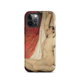 Male Nude Arms Upstretched - William Etty Iphone Case, 12 Pro / Matte, Phone Case Nude Male Painting