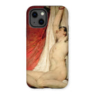 Male Nude Arms Upstretched - William Etty Iphone Case, 13 / Matte, Phone Case Classical Painting
