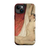 Male Nude Arms Upstretched - William Etty Iphone Case, 15 Plus / Matte, Phone Case Nude Male Figure