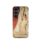 Male Nude Arms Upstretched - William Etty Phone Case, Samsung Galaxy S24 / Matte, Mobile Cases, Toby Leon