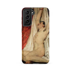 Male Nude Arms Upstretched William Etty Samsung Case, Galaxy S21 Fe / Matte, Phone Case Classical Painting Nude Figure