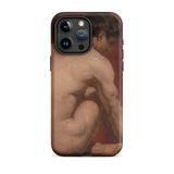 Male Nude from the Back - William Etty Iphone Case, 15 Pro Max / Matte, Iphone Case Nude Figure Art