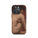 Male Nude from the Back - William Etty Iphone Case, 16 Pro / Matte, Phone Case Nude Figure Art