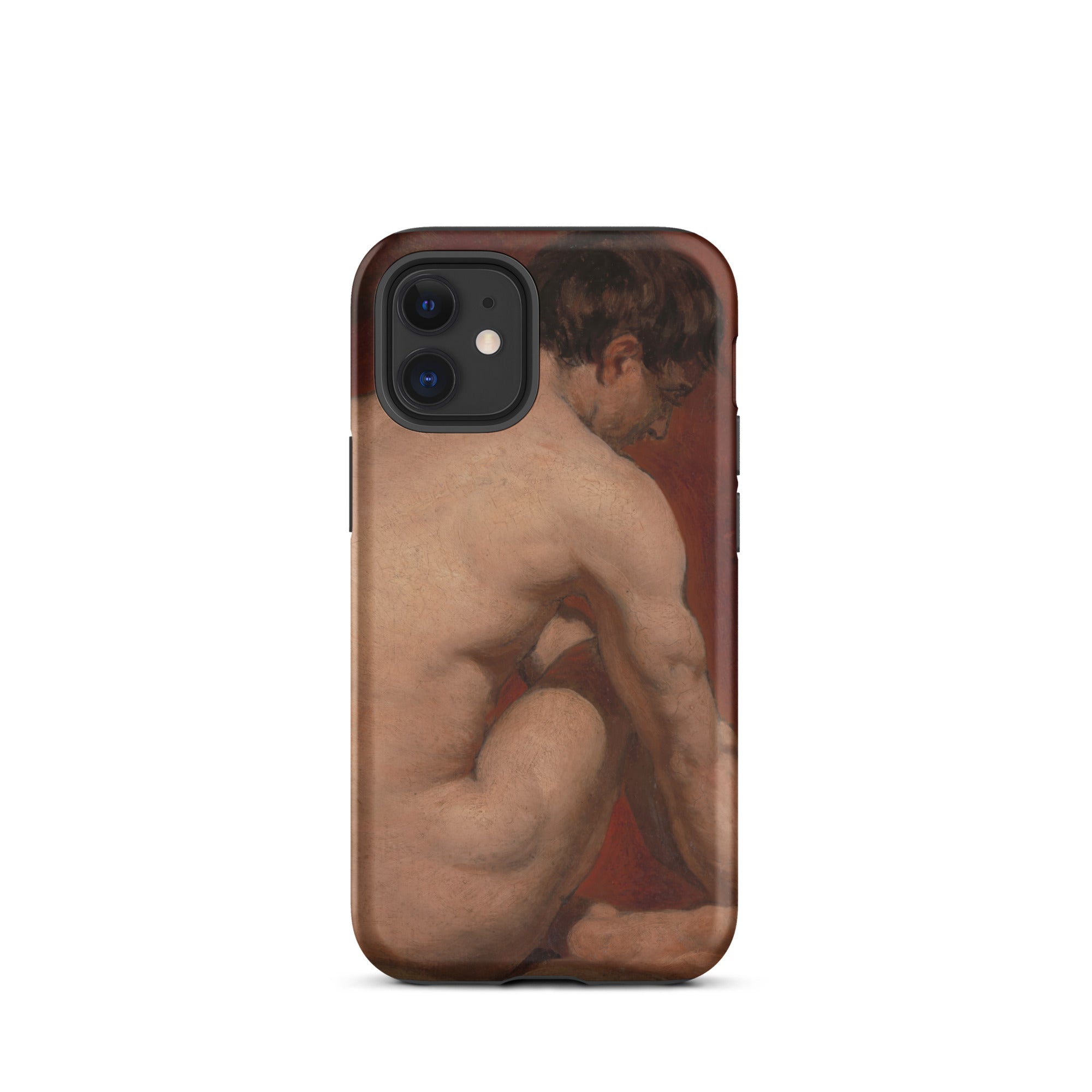 Male Nude from the Back William Etty Iphone Case, Phone Case Nude Art