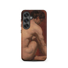 Male Nude from the Back William Etty Samsung Case, Galaxy S25 / Matte, Smartphone Case Classical Painting Nude Figure