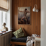 Male Nude with Drawn Bow - H. Willard Ortlip Art Print / Canvas, Posters Prints & Visual Artwork, Toby Leon