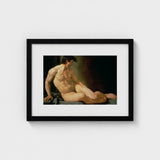 Male Nude - Joseph Galvan Fine Art Print / Canvas, Umber Shadow Prints