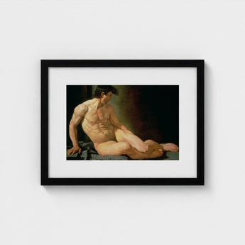 Male Nude - Joseph Galvan Fine Art Print / Canvas, Umber Shadow Prints